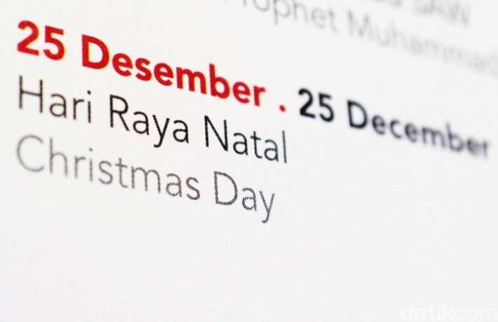 Sekolah dilarang menambah libur khusus pada Natal dan Tahun Baru